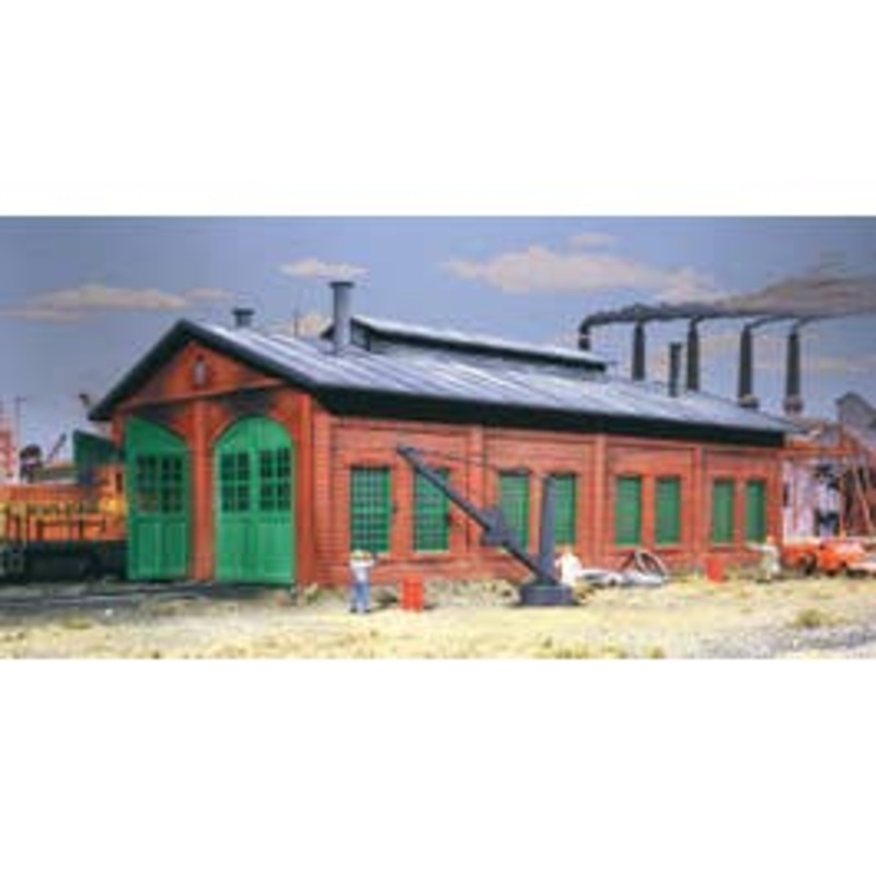 Walthers #933-3007 2-Stall Enginehouse — Kit