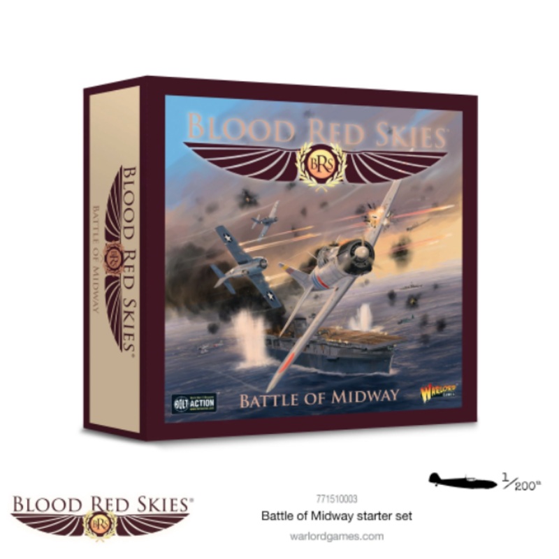 Warlord – Blood Red Skies Battle of Midway Starter Set