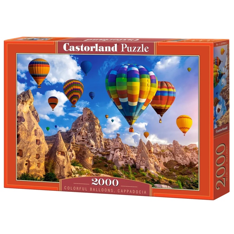 Castorland – Colorful Balloons Cappadocia (2000 pcs)
