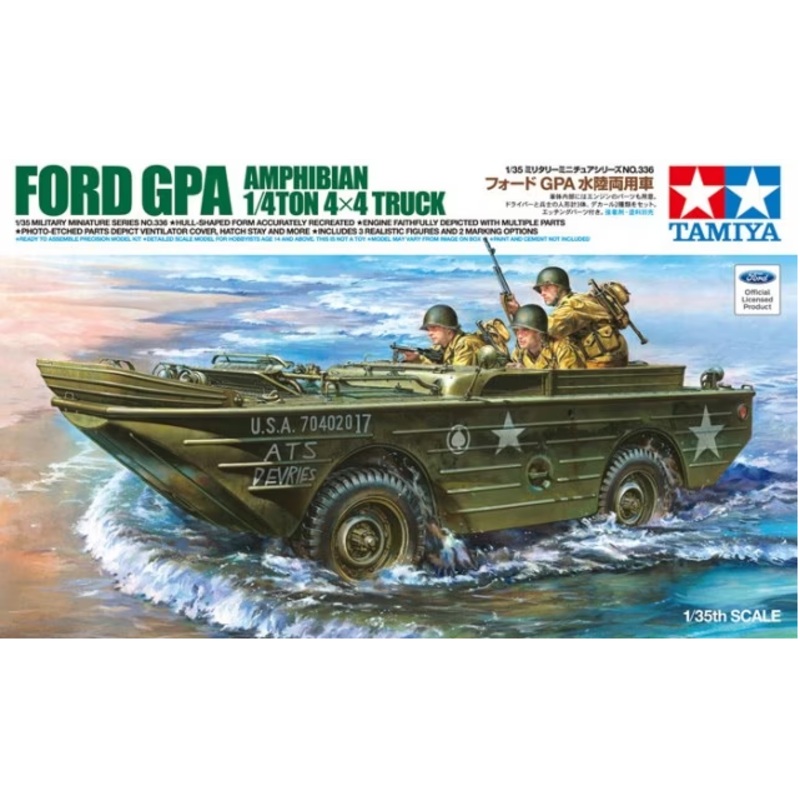 Tamiya – 1/35 Ford GPA Amphibian 1/4ton 4×4 Truck