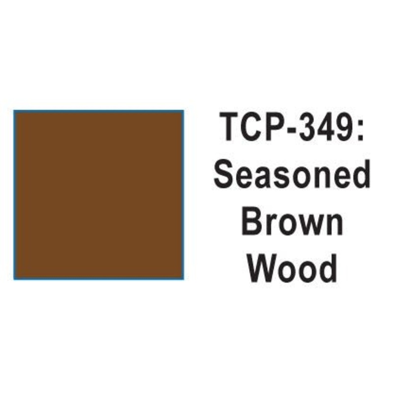 Tru Color TCP-349 Seasoned Wood, Brown, Paint 1 ounce