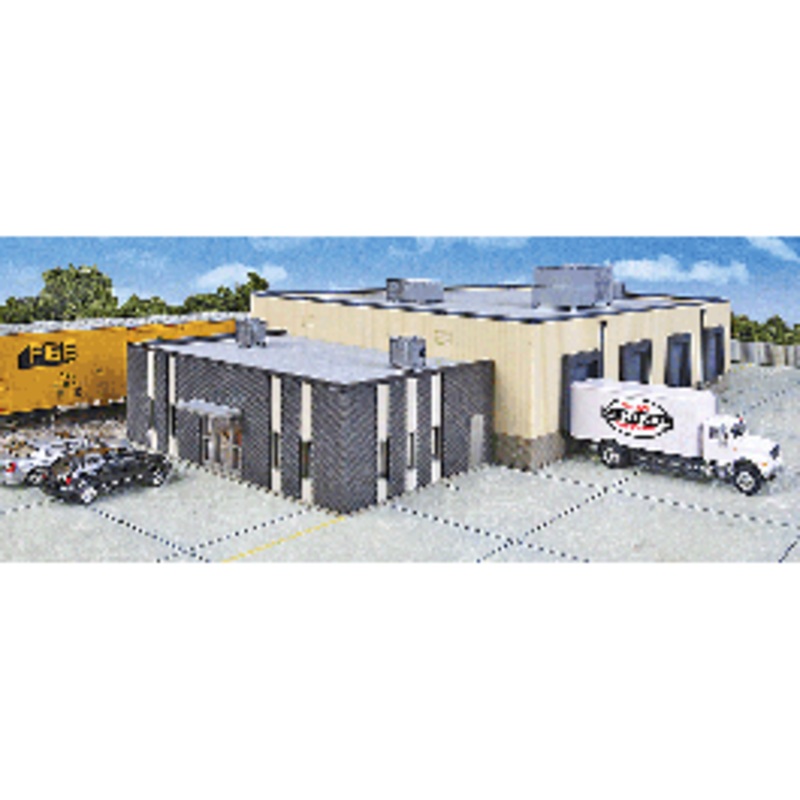 Walthers #933-4042 Central Beverage Distributors With Office Annex — Kit