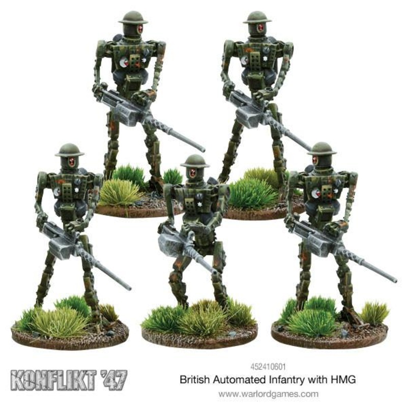 Warlord – Konflikt ’47 British Automated Infantry Section