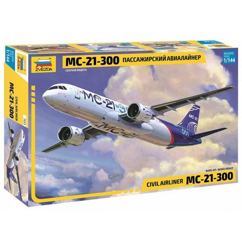 Zvezda – 1/144 Irkut MS-21 Airliner