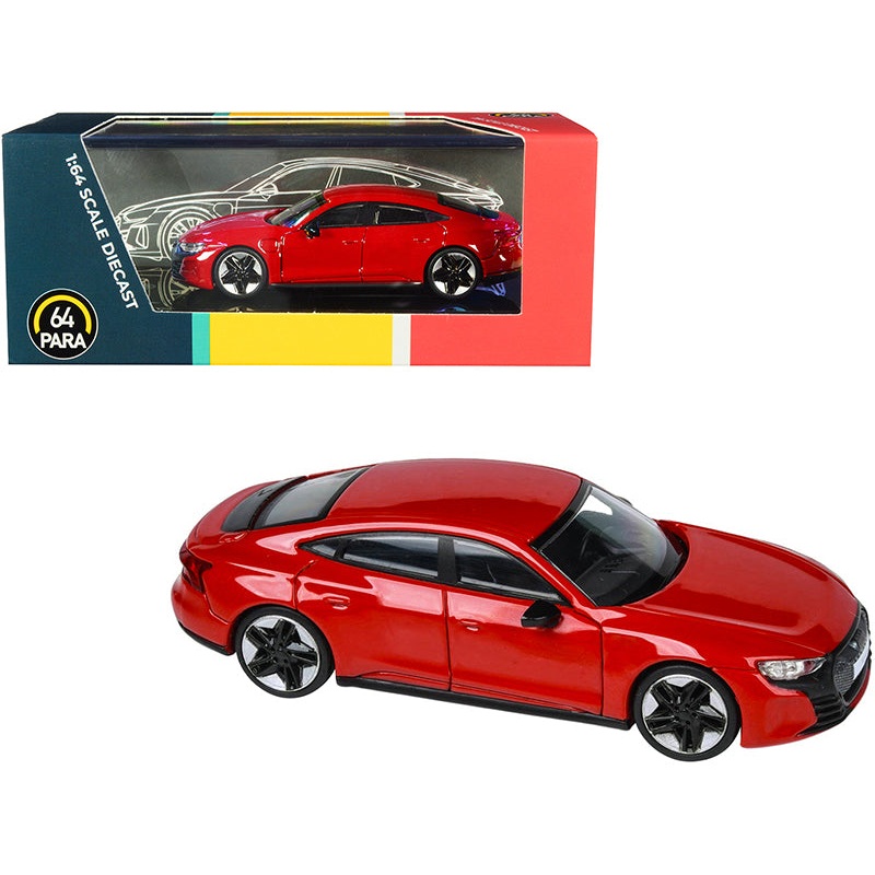Audi RS e-tron GT Tango Red 1/64 Diecast Model Car by Paragon