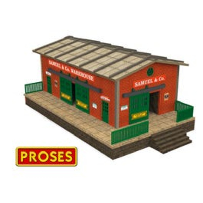 Bachmann #39120 O Scale Warehouse w/Motorized Working Doors – kit