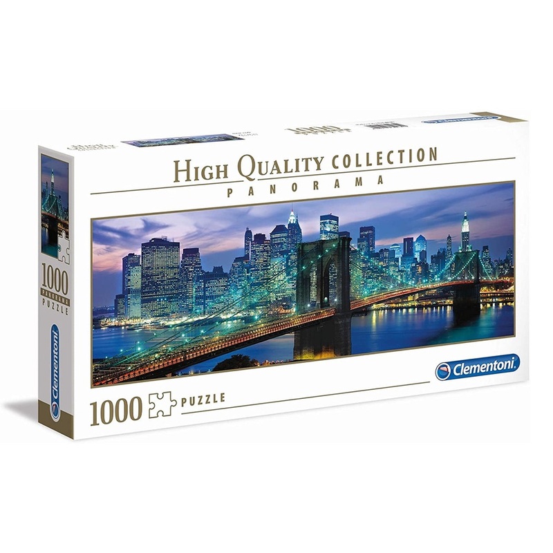 Clementoni – Panorama – New York Brooklyn Bridge (1000 pcs)