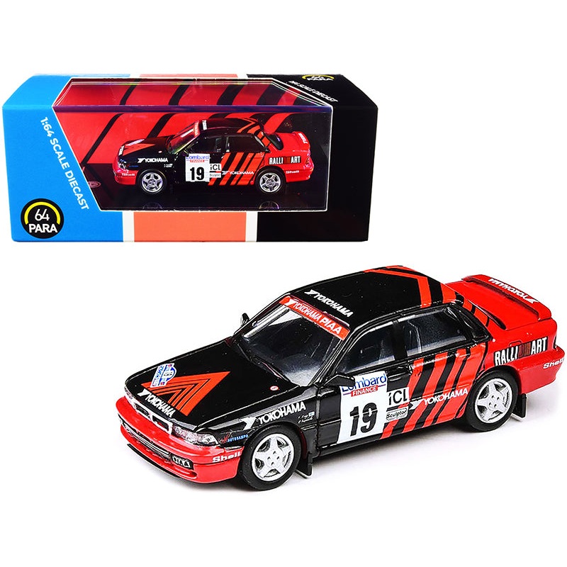 Mitsubishi Galant VR-4 #19 “Yokohama” Lombard R.A.C. Rally (1992) 1/64 Diecast Model Car by Paragon