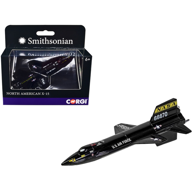 North American X-15 Rocket-Powered Aircraft “NASA – US Air Force” “Smithsonian” Series Diecast Model by Corgi
