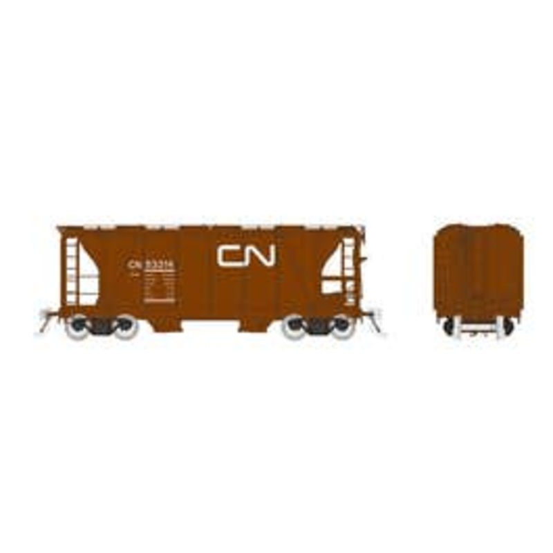 Rapido 149011A  HO Enterprise Covered Hopper: CN – MOW Red: Single Car #1