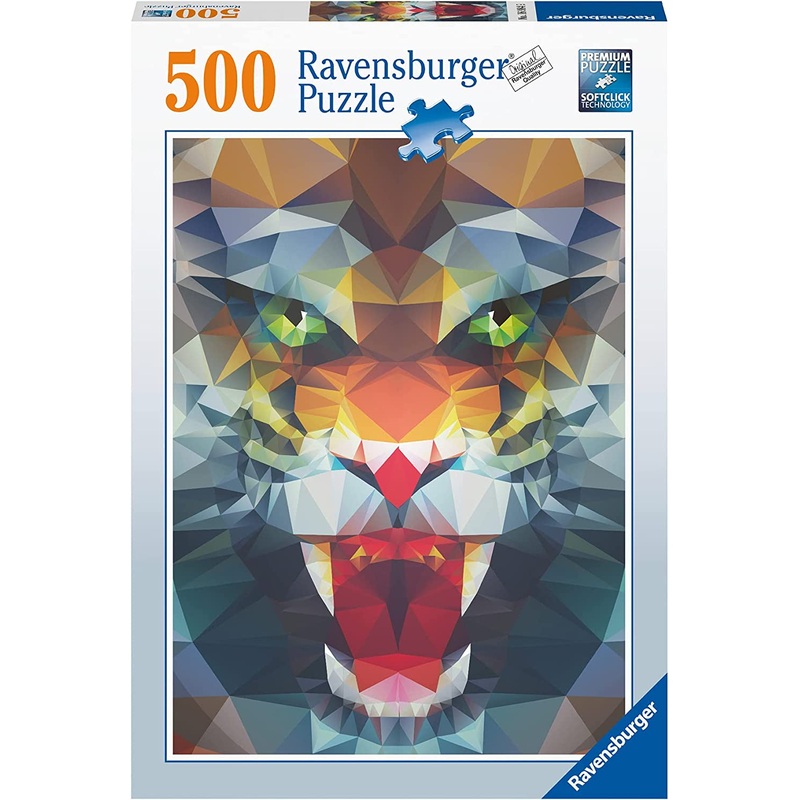 Ravensburger – Lion from Ploygons (500pcs)