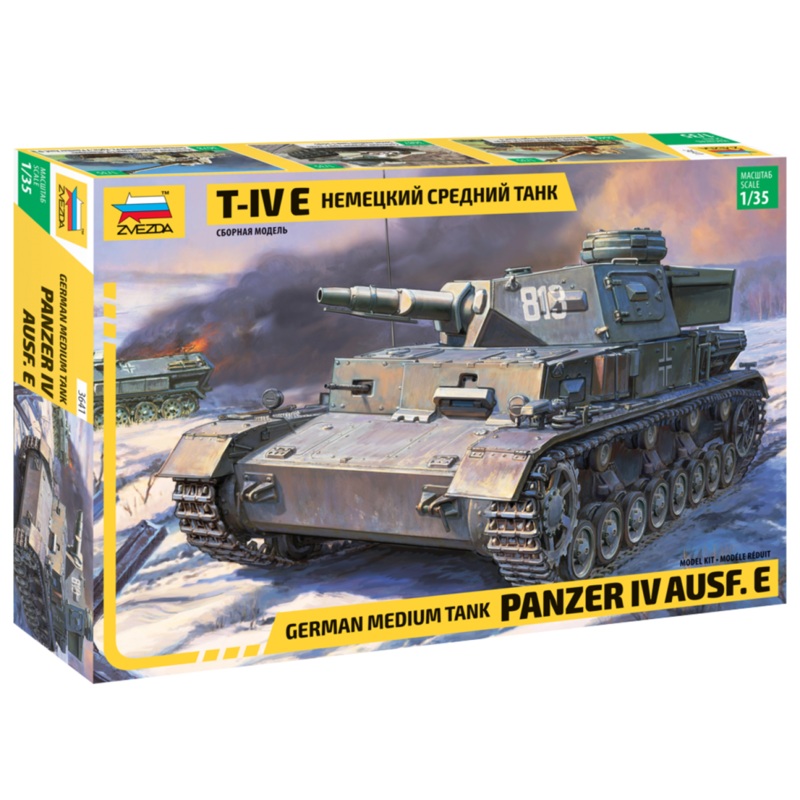 Zvezda – 1/35 Panzer Iv Ausf.E