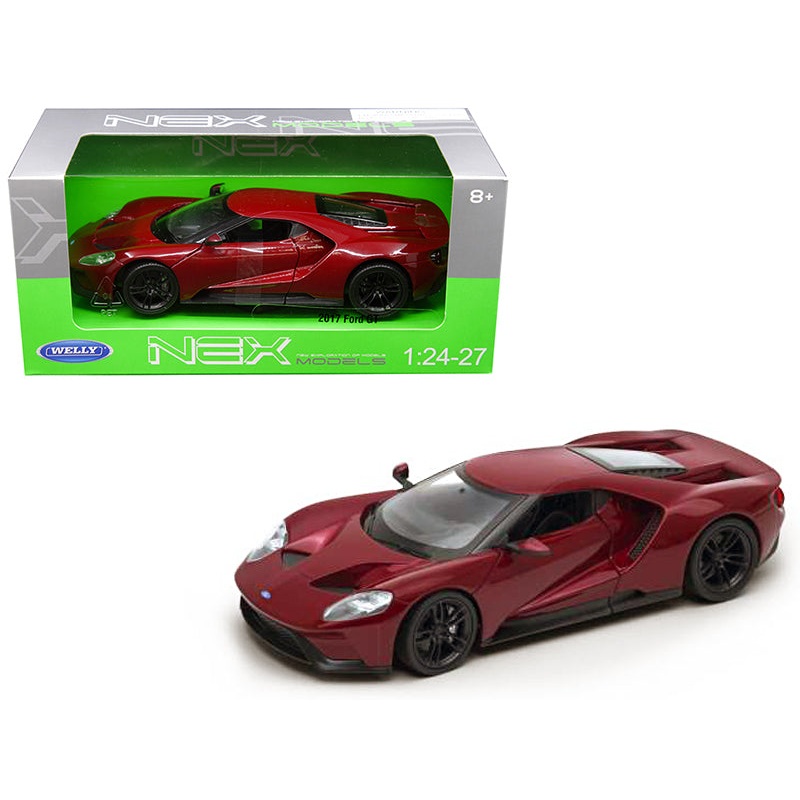2017 Ford GT Red 1/24 – 1/27 Diecast Model Car by Welly