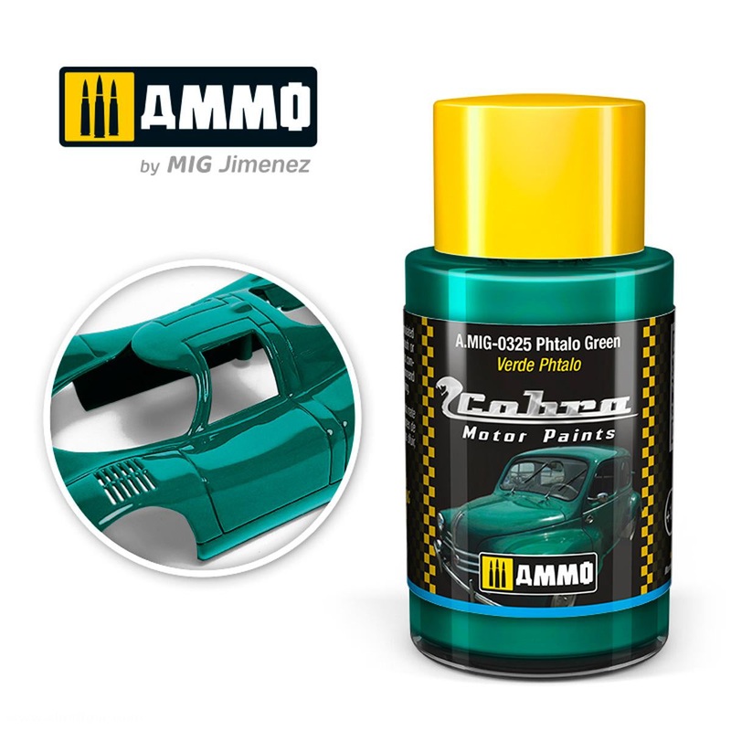 AMMO – 0325 Cobra Motor Phtalo Green