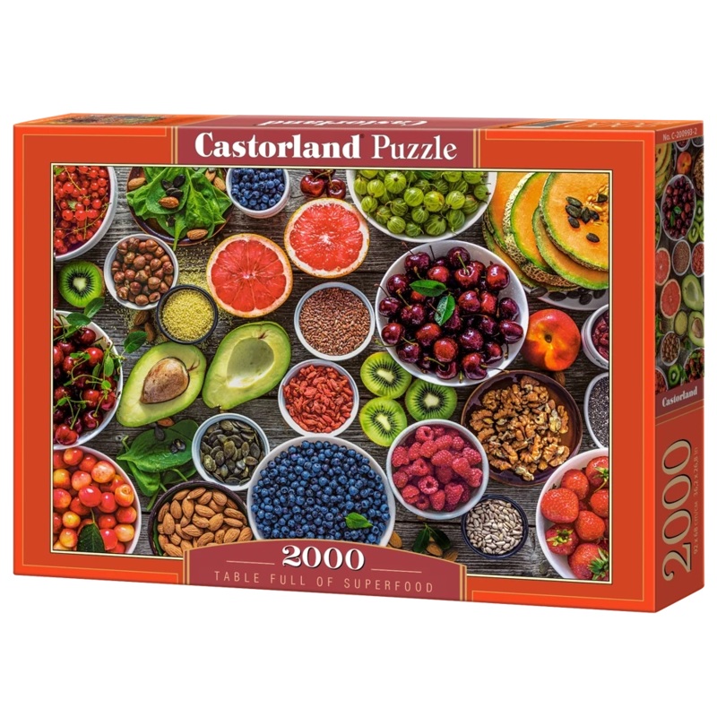Castorland – Table Full of Superfood (2000pcs)