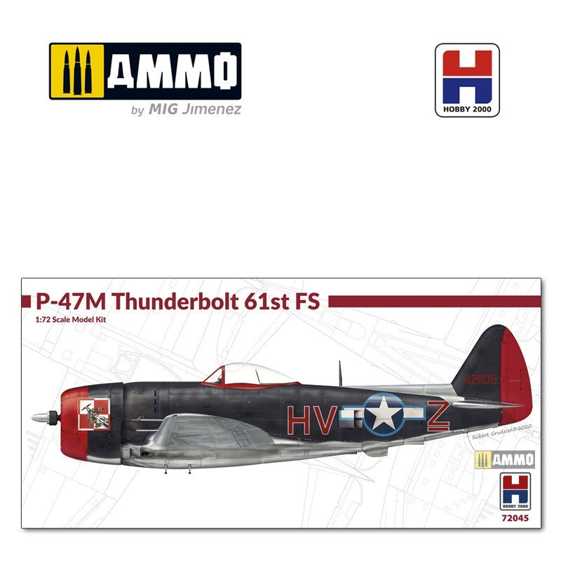 Hobby 2000 – 1/72 P-47M Thunderbolt 61st Fighter Squadron