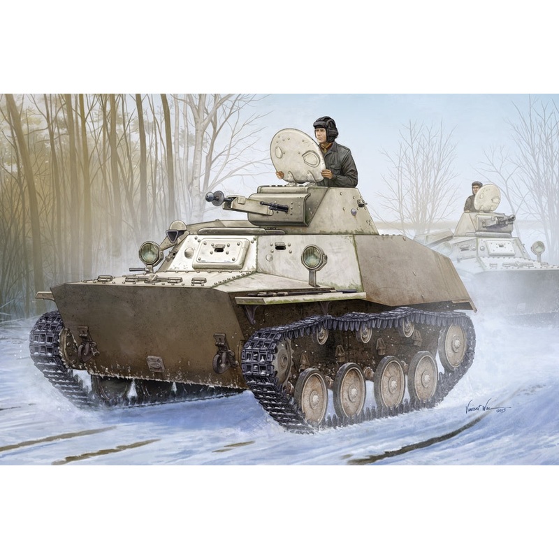 Hobby Boss – 1/35 Russian T-40S Light Tank (83826)