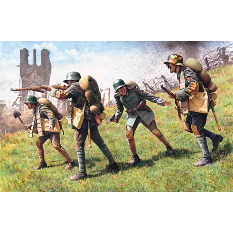 ICM – 1/35 German Assault Troops 1917-1918