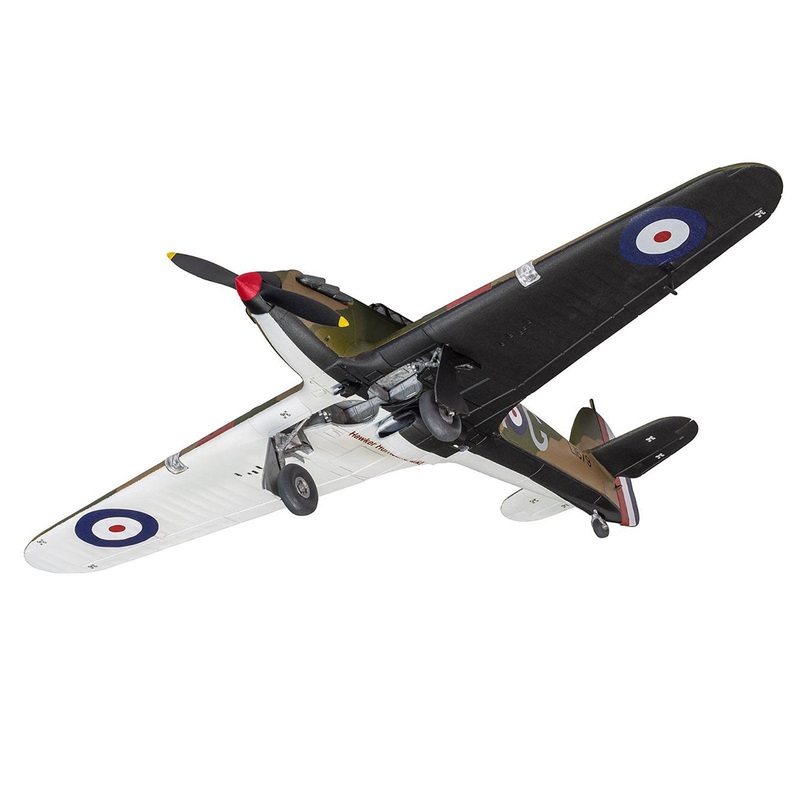 Level 1 Model Kit Hawker Hurricane Mk.I Fighter Aircraft 1/72 Plastic Model Kit by Airfix