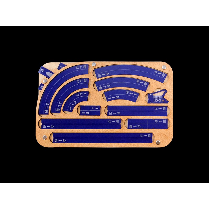 Micro Art Studio – Space Fighter Maneuver Tray 2.0 – Navy (P00194)