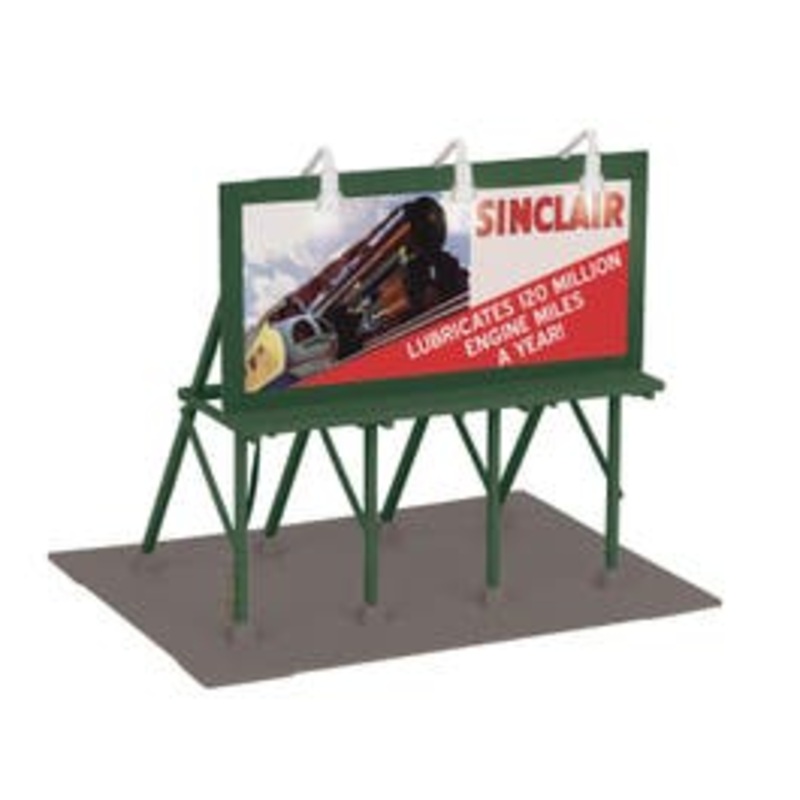 MTH 30-90747  O Lighted Billboard – Sinclair