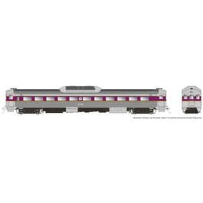 Rapido 16316 HO Budd RDC-1 (Ph 1c) (DC/Silent): MBTA: #6133
