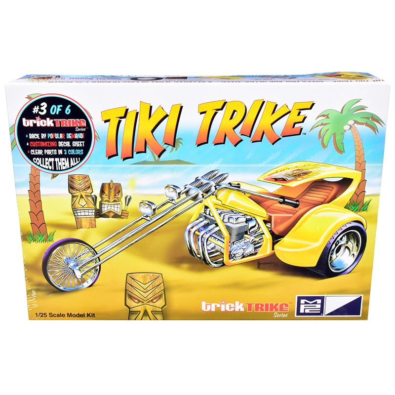 Skill 2 Model Kit Tiki Trike “Trick Trikes” Series 1/25 Scale Model by MPC