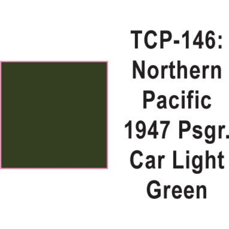 Tru Color TCP-146 Northern Pacific 1947 Light Green 1 fluid ounce