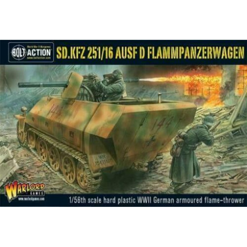 Warlord – Bolt Action: Sd.Kfz 251/16 Ausf D Flammpanzerwagen Half Track