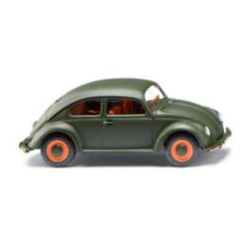 Wiking 83018  HO VW pretzel beetle – matt green
