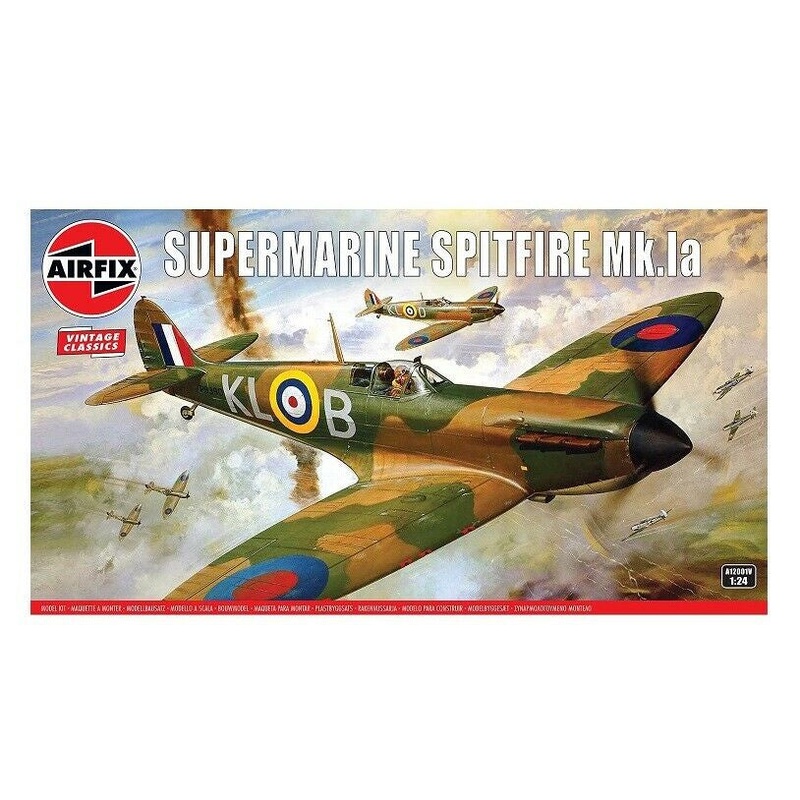Airfix – 1/24 Supermarine Spitfire Mk1A (Vintage Classic)