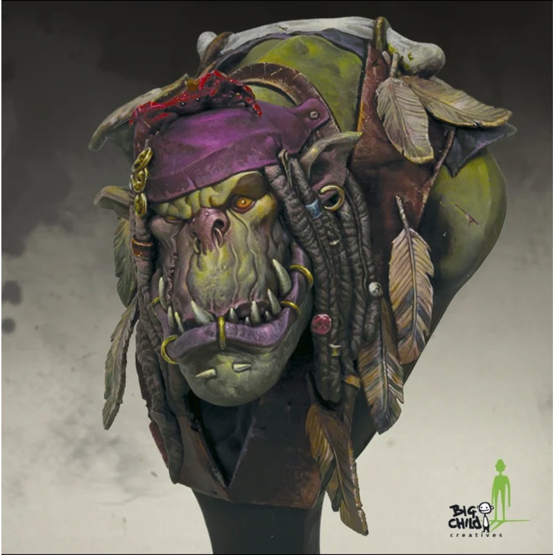 Big Child Creatives – 1/12 Papa Jambo the Mighty Shaman Bust