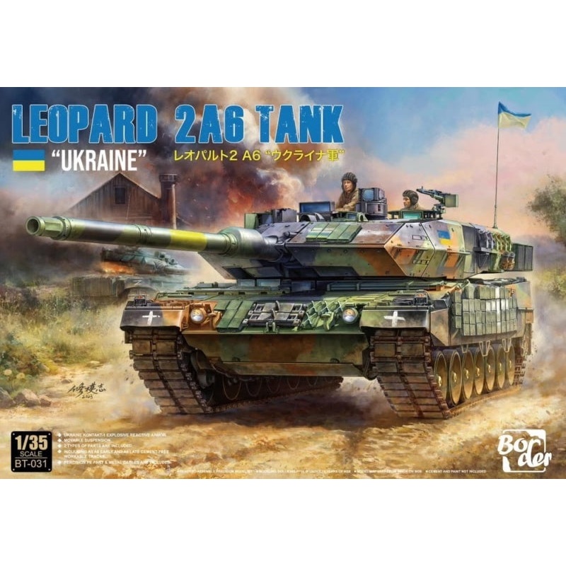 Border Model – 1/35 Leopard 2A6 “Ucrania”