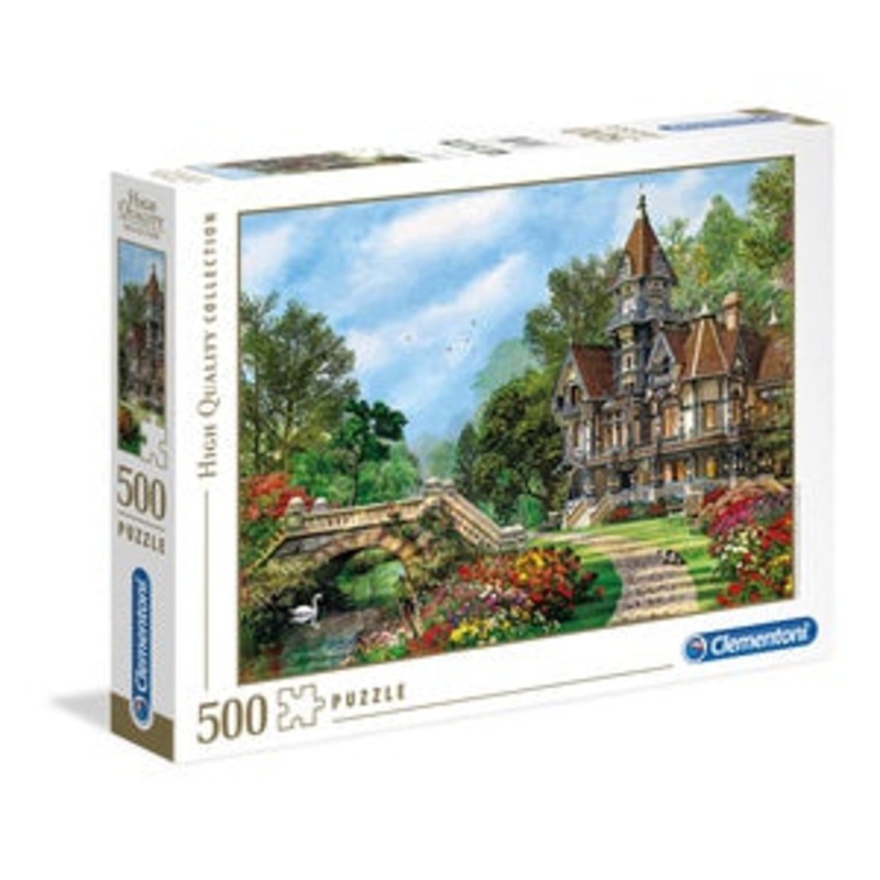 Clementoni – Old Waterway Cottage (500pcs)