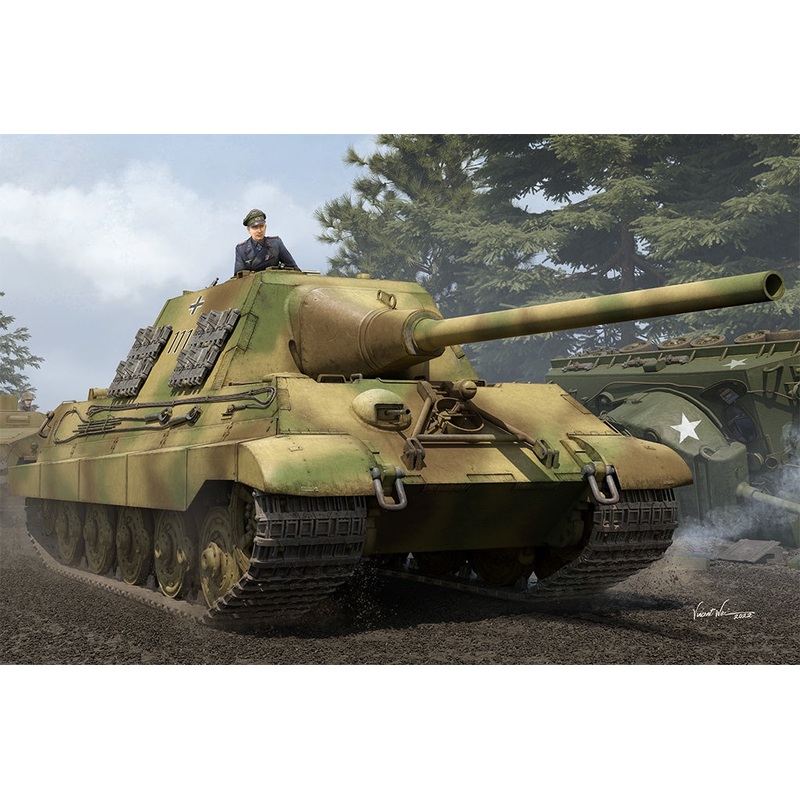 Hobby Boss -1/35 German Sd.Kfz.186 Jagdtiger (Henschel Production) (84562)