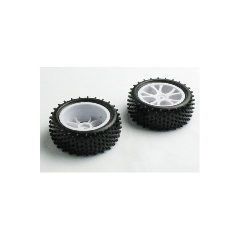 River Hobby – RH10300 Front Tyre & Wheel for Buggy (2)