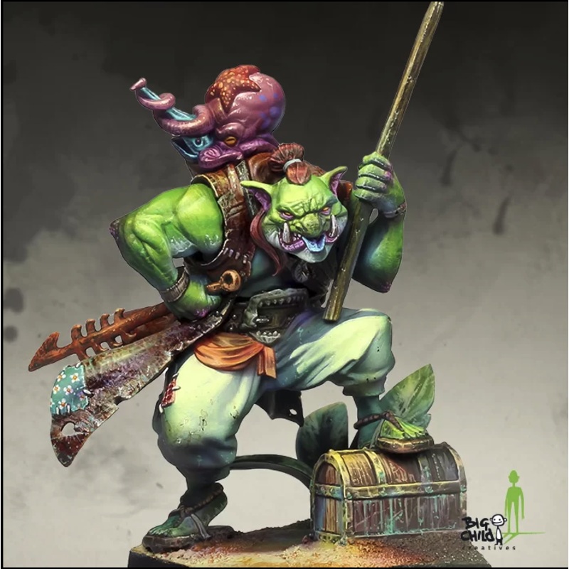 Big Child Creatives – 75mm Gurkhan the Fearless Hunter