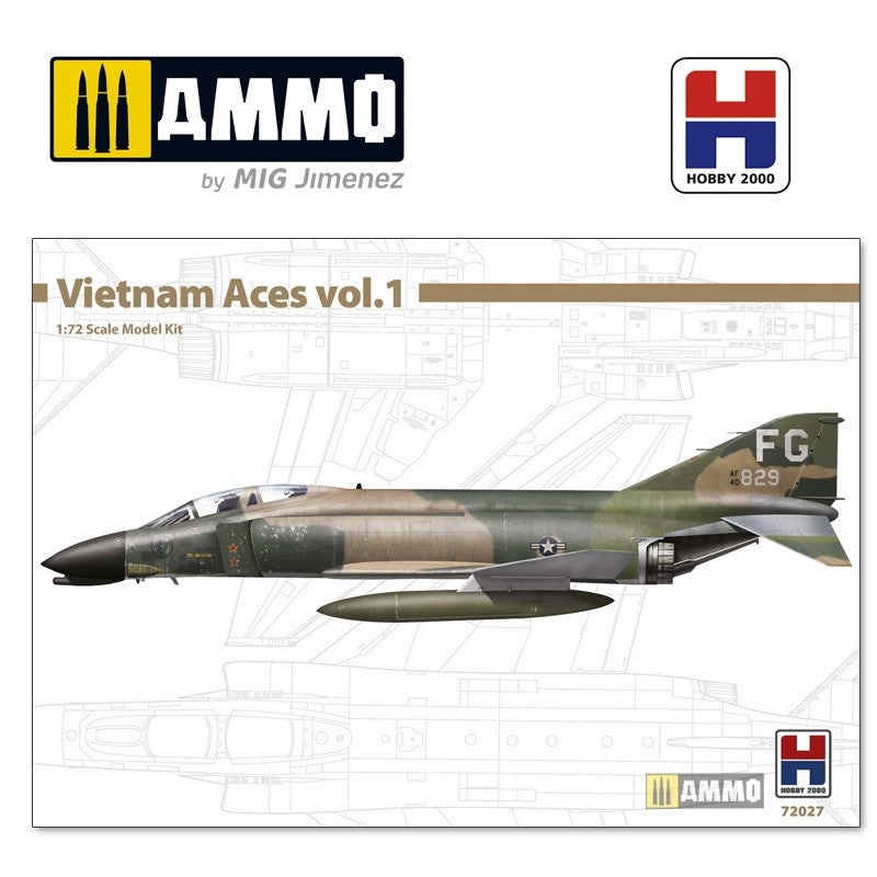Hobby 2000 – 1/72 F-4C Phanton II – Vietnam Aces 1