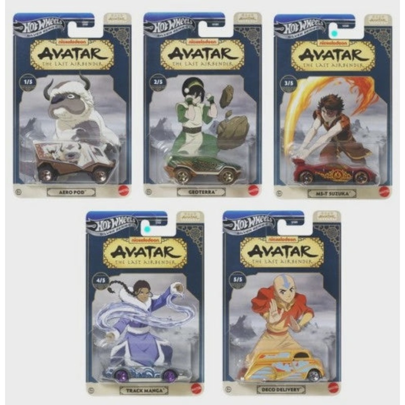 Hot Wheels – Avatar The Last Airbender Assorted (GDG83-M) (Sold Individually)
