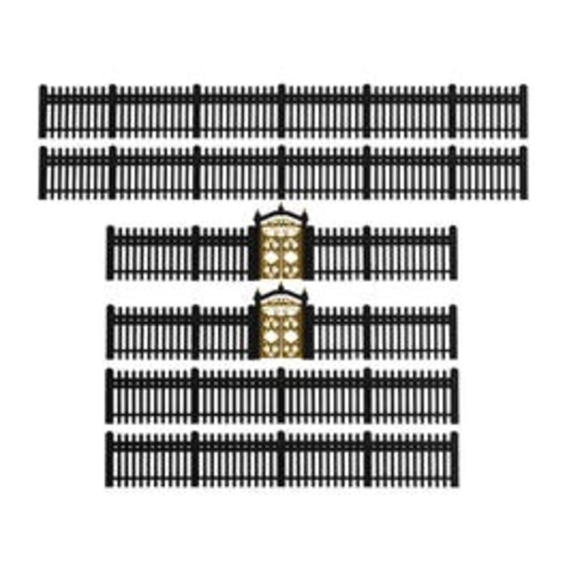 Lionel HO 2057140 Iron Fence – Black