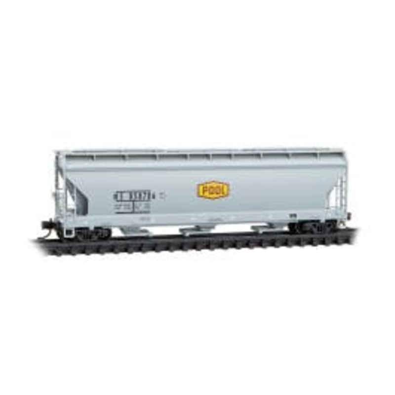 Micro Trains 09400980 N Scale 3-Bay Covered Hopper Norfolk Southern Rd# 850706