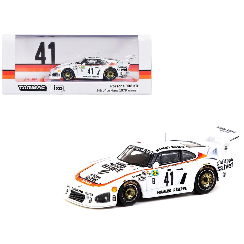 Porsche 935 K3 #41 Klaus Ludwig – Don Whittington – Bill Whittington “Kremer Racing” Winner “24 Hours of Le Mans” (1979) “Hobby64” Series 1/64 Diecast Model Car by Tarmac Works