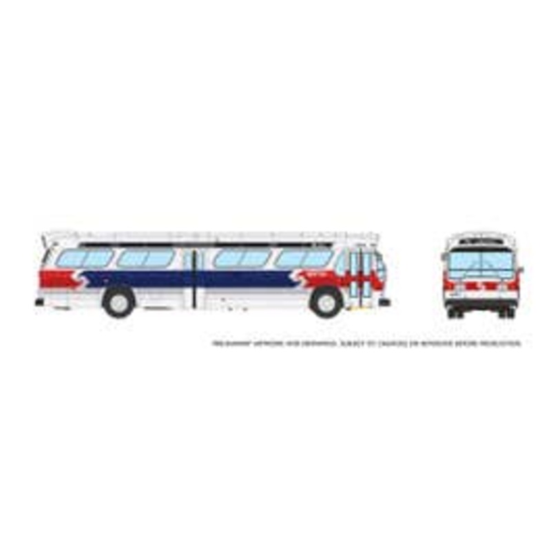 Rapido 753163 HO 1/87 New Look Bus (Deluxe): Philadelphia SEPTA – Late: #4304