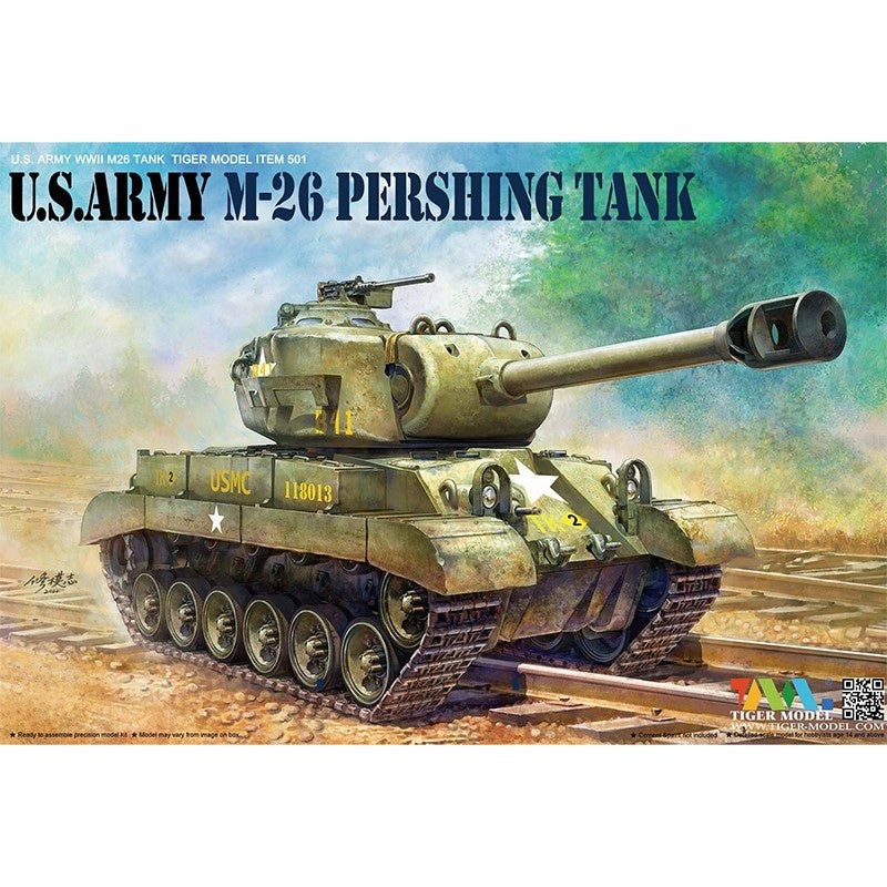 Tiger Model – Cute Tank U.S. Army M-26 Pershing Tank