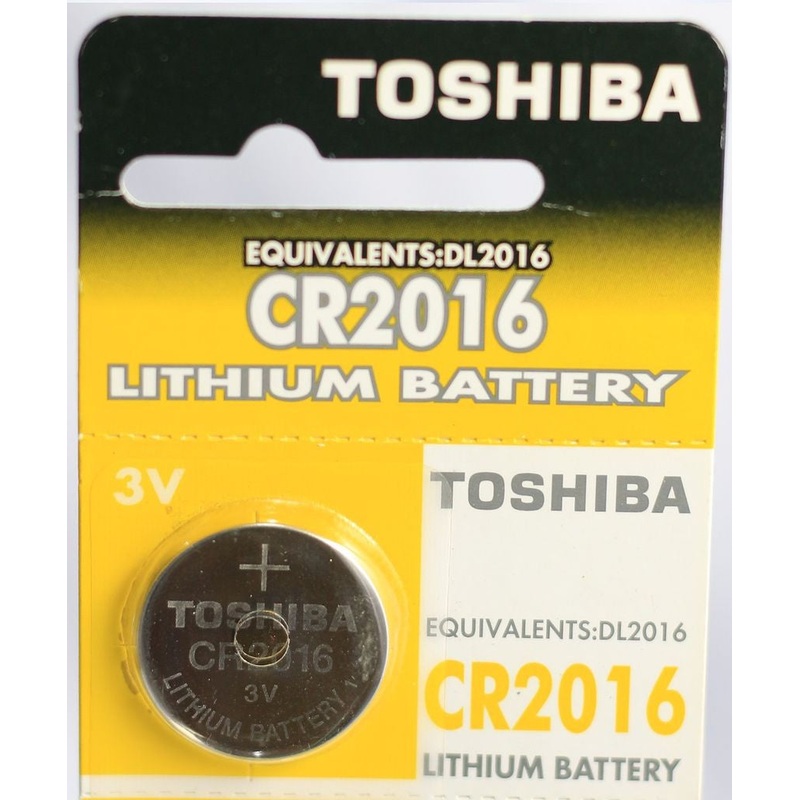 Toshiba – 3V Lithium Coin Battery – CR2016 (1)