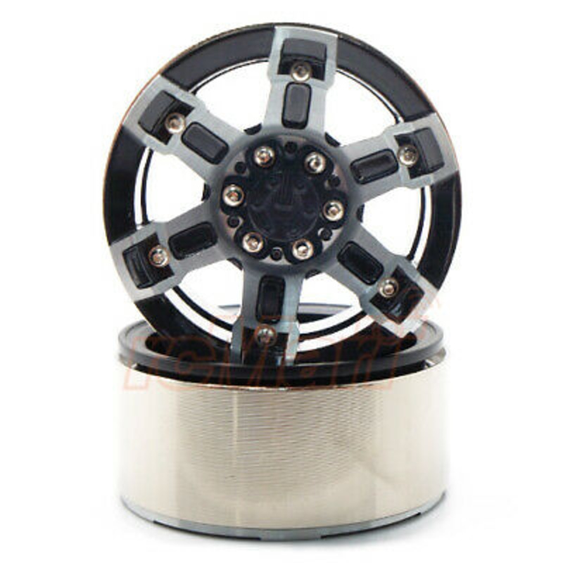 Xtra Speed – 1.9″ Aluminium 6 Spoke Heavy Duty Beadlock Wheels (XS-59594)