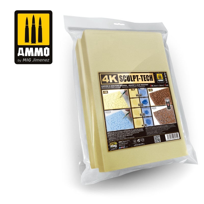 AMMO – 4K Sculp-Tech 1cm (20 x 30 x 1cm) 2pcs