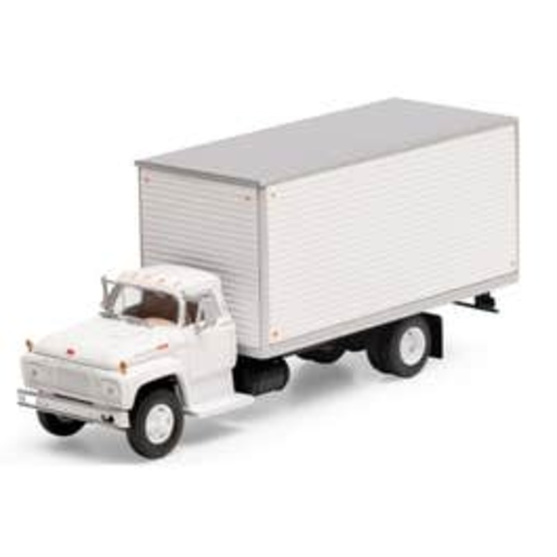 Athearn 10058 HO Ford F850 Box Van White