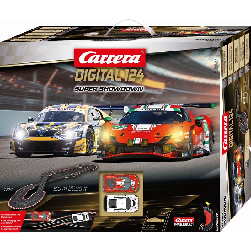 Carrera – DIGITAL 1/24 Super Showdown 8m Set
