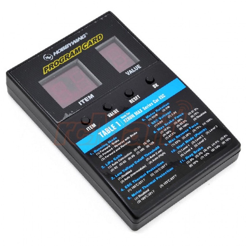 HobbyWing – Program Card for QuicRun / Ezrun / Xerun ESC